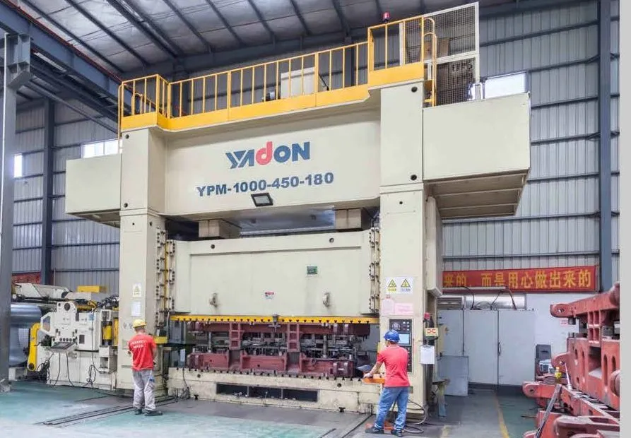 1,000 t tryout press